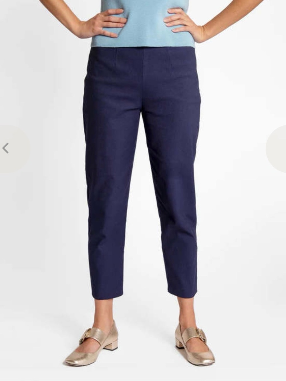 NWT Frances Valentine Petrie Pant in Navy, 12